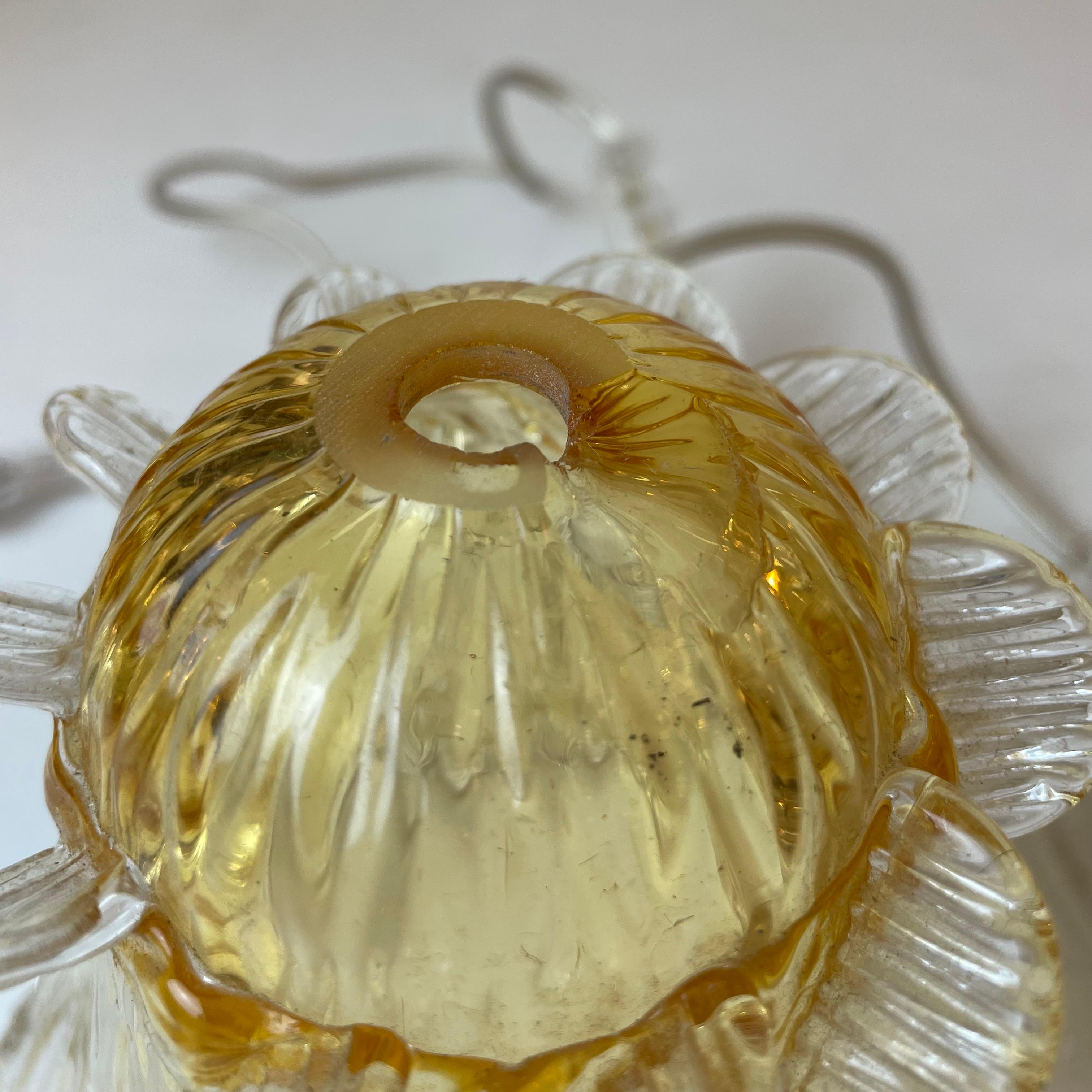 Murano Table Lamp in the style of Barovier & Toso, 1980s For Sale 12