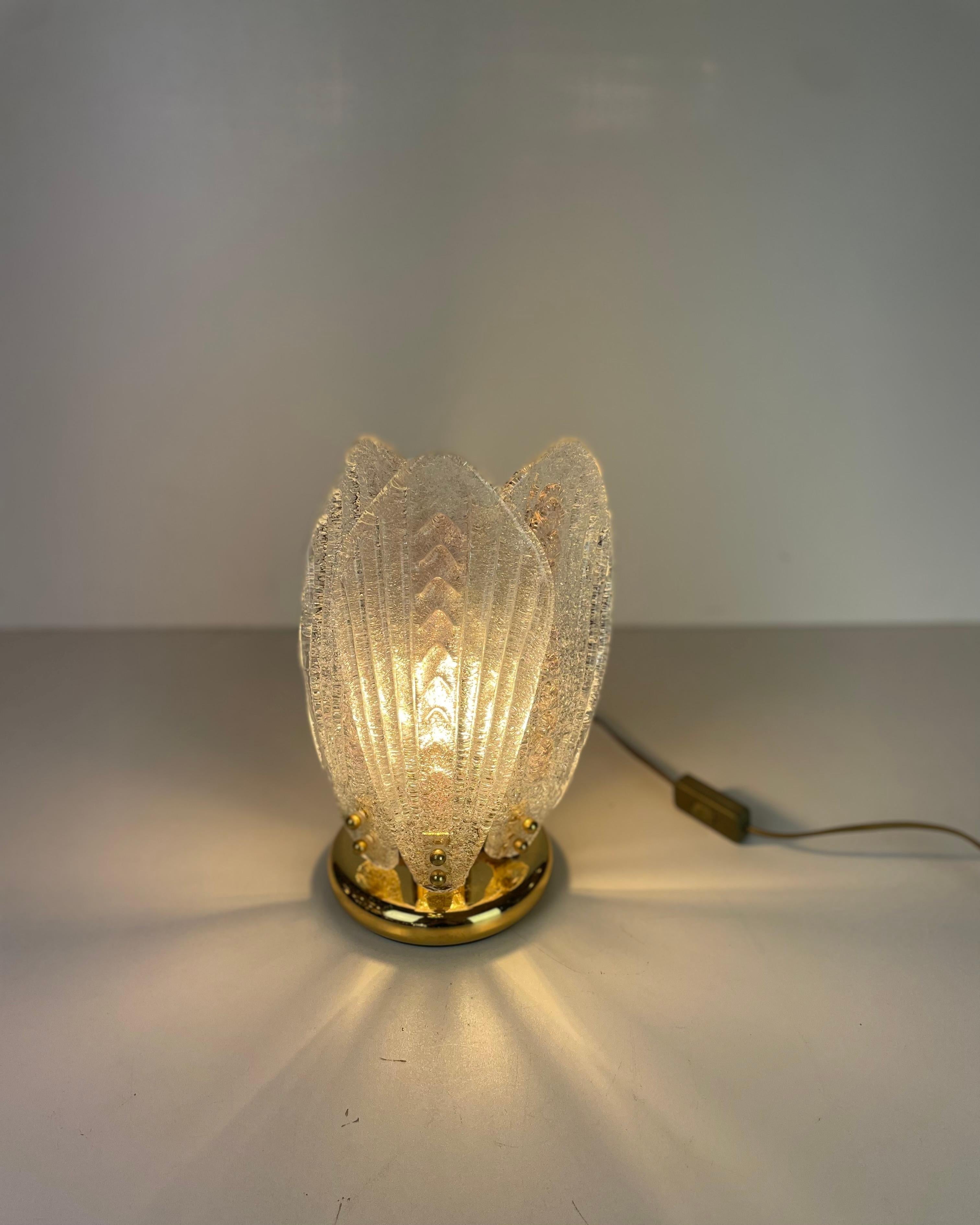 Néo-classique Lampe de table Murano dans le style de Novaresi, années 1980 en vente