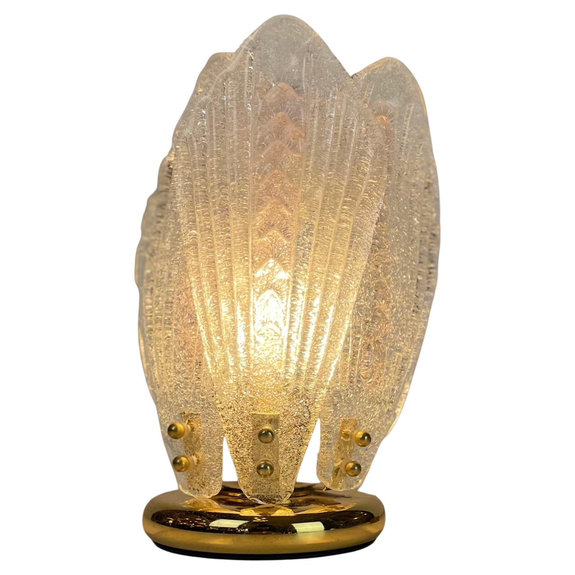 Lampe de table Murano dans le style de Novaresi, années 1980 en vente