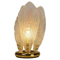 Lampe de table Murano dans le style de Novaresi, années 1980
