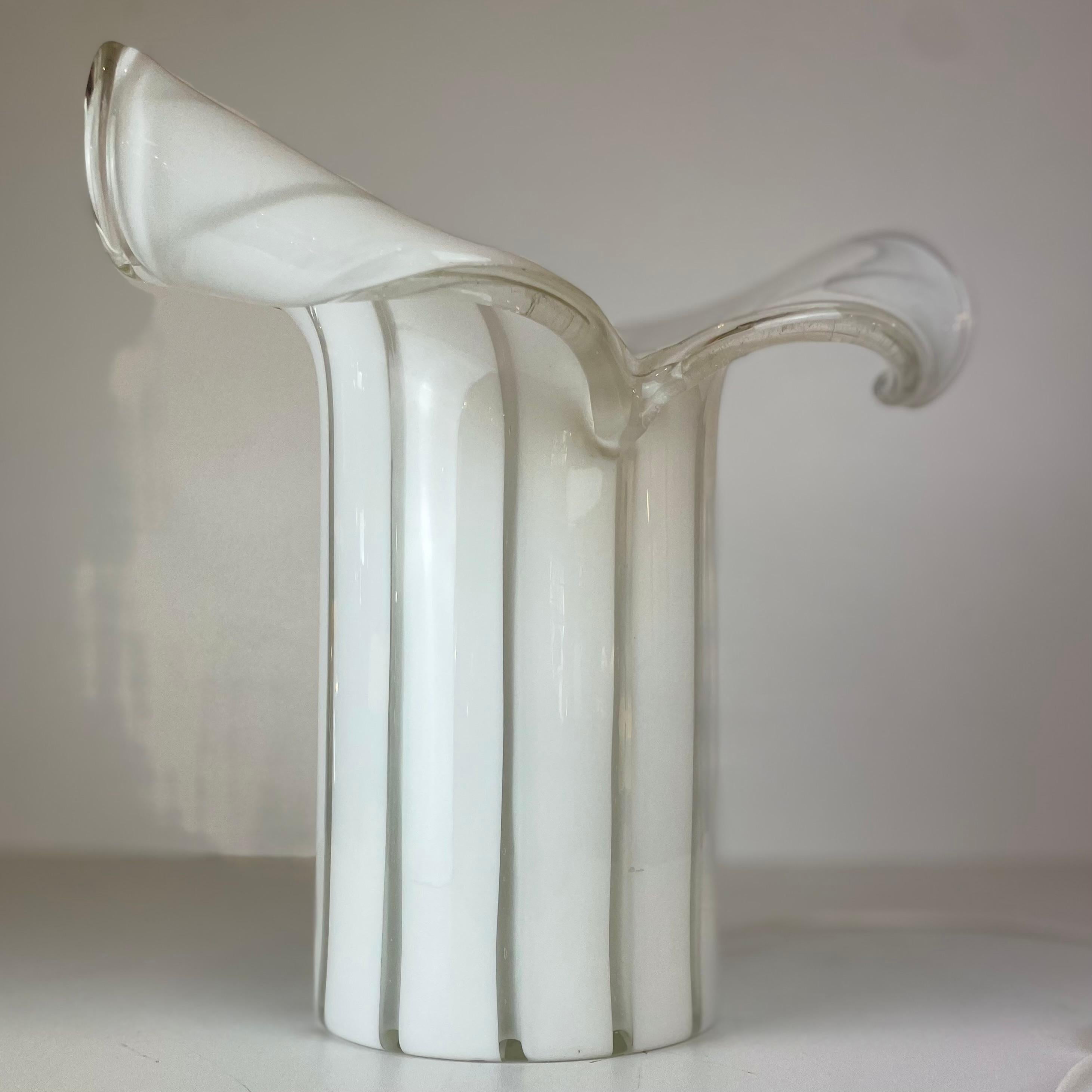 Murano Table Lamp in the style of Vistosi, 1970s For Sale 7