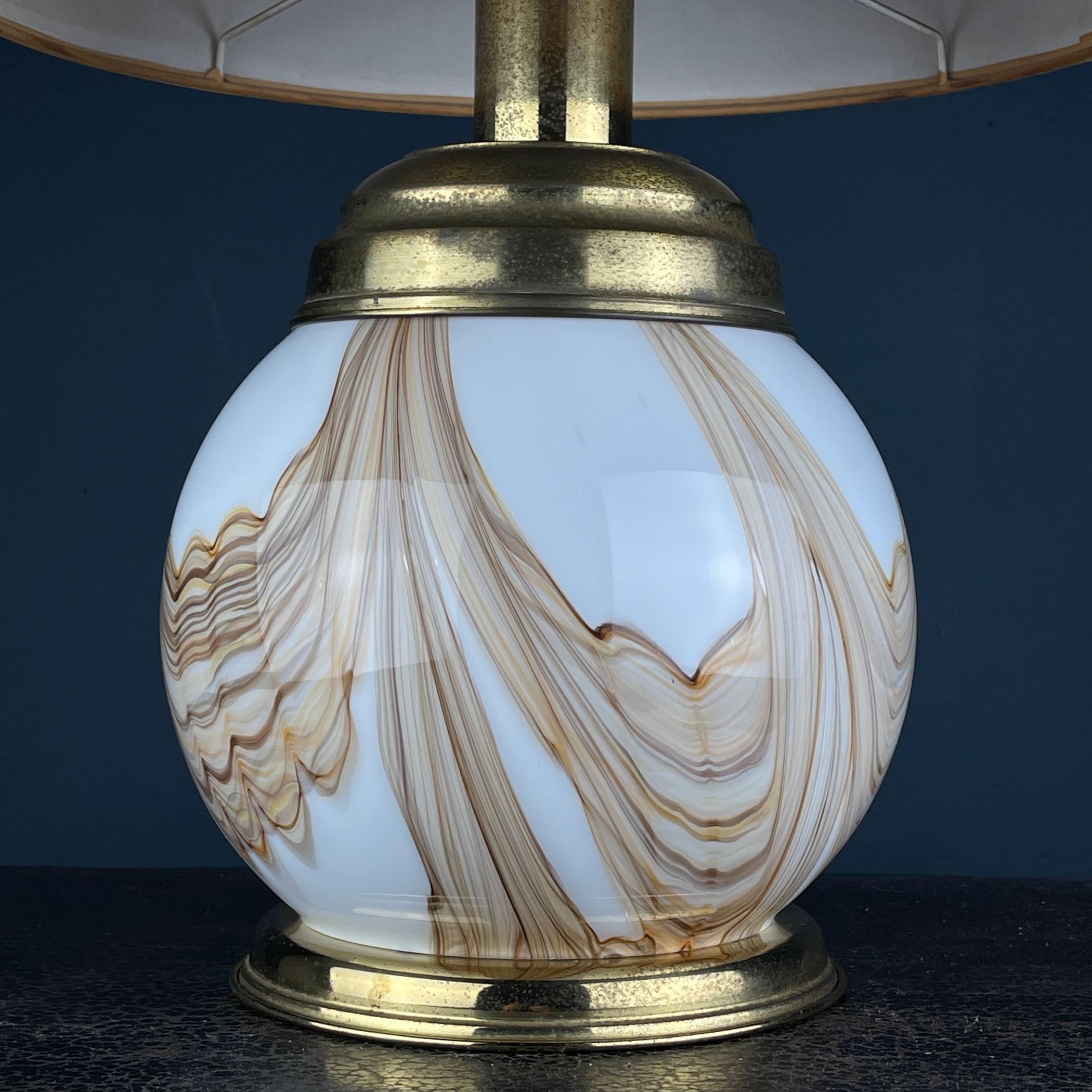Lampe de table Murano Italie 1970  Bon état - En vente à Miklavž Pri Taboru, SI