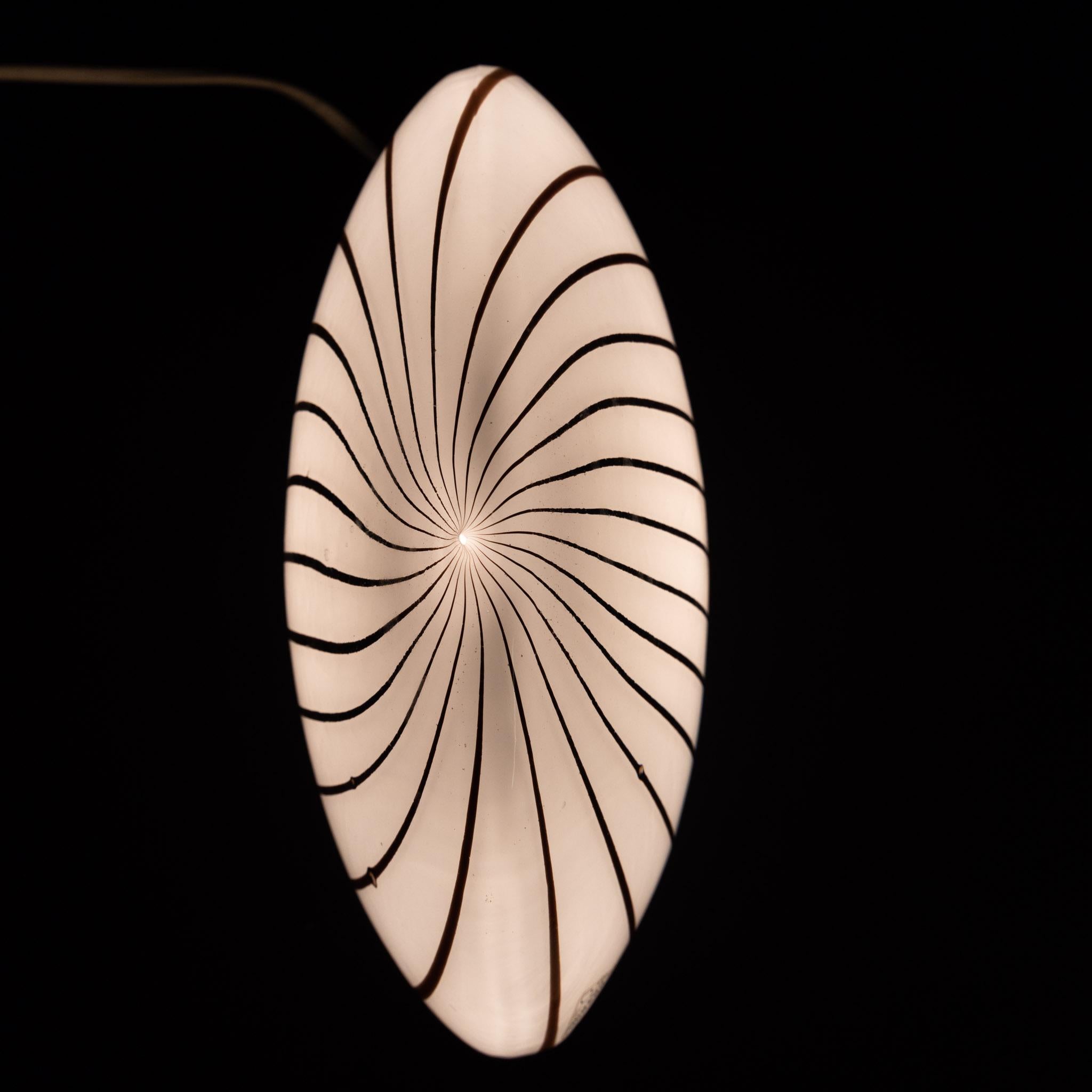 Lampada da tavolo di Murano, Italia Metà del XX secolo In condizioni buone a Greding, DE