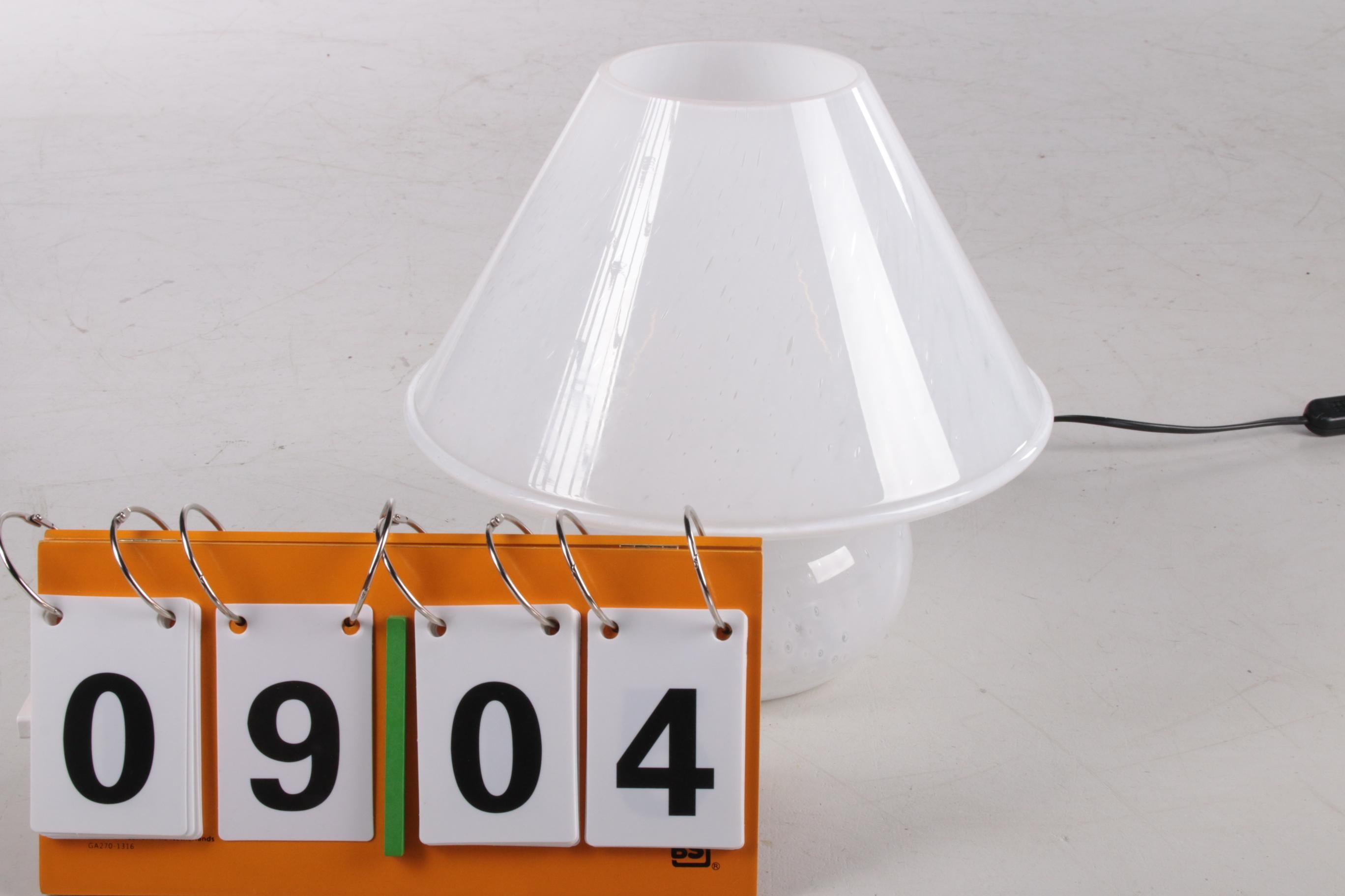 Murano Table Lamp Model Champignon by Glashutte Limburg, 1960s For Sale 6