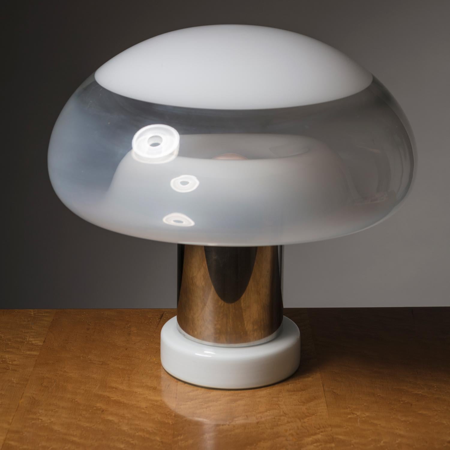 Italian Murano Table Lamp Model 
