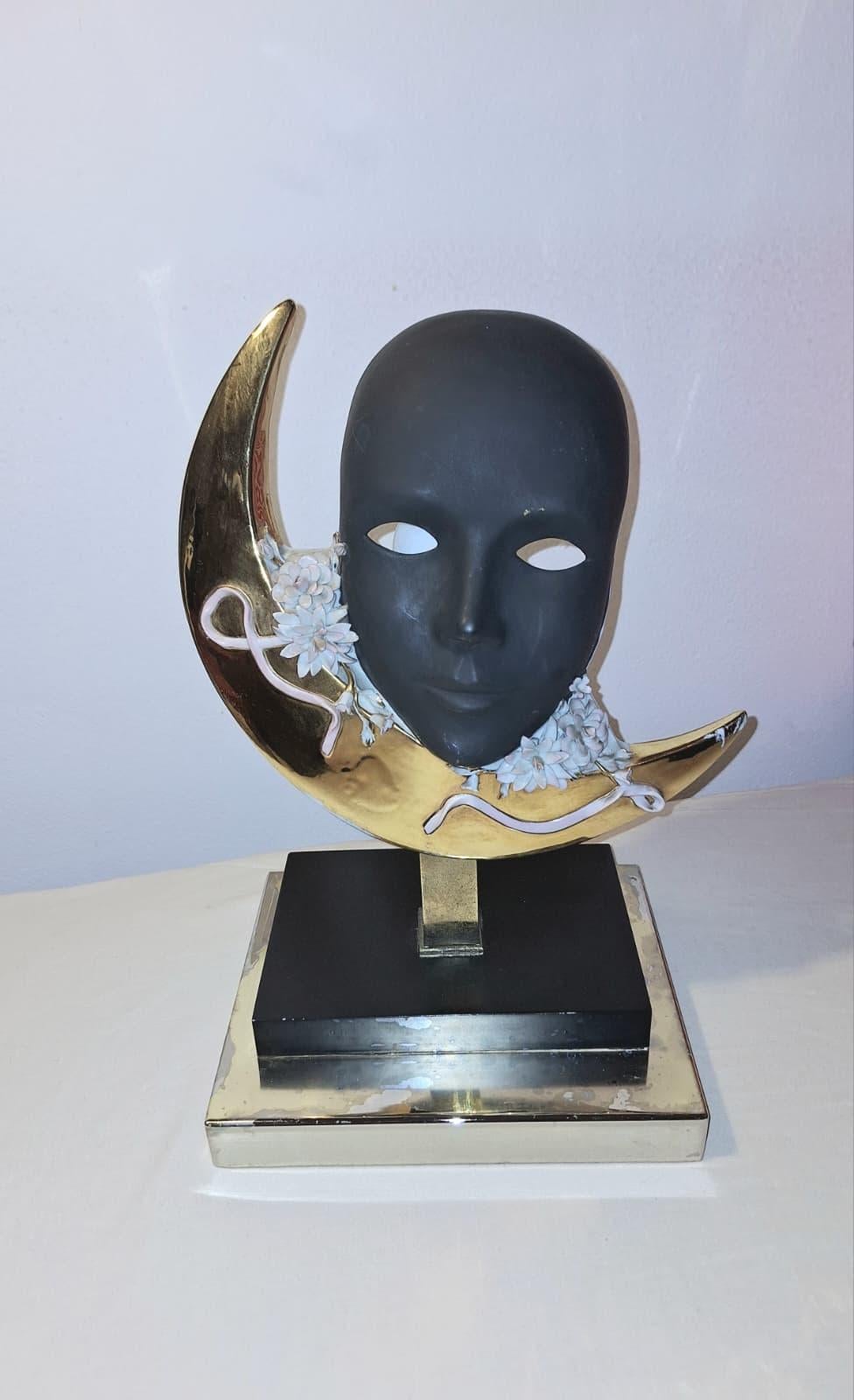 Hand-Crafted Murano Table lamp - sculpture For Sale