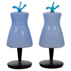 Murano Table Lamps, Italy, 1970s