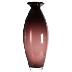 Murano, Tall purple vase