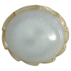 Vintage Murano Textured Flush Mount / Sconce