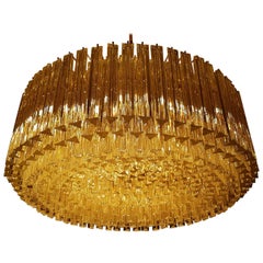 Murano Triedre Prism Chandelier