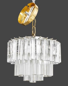 Murano Triedri Glas Anhänger Kronleuchter