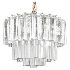 Murano Triedri Glass Pendant Chandelier