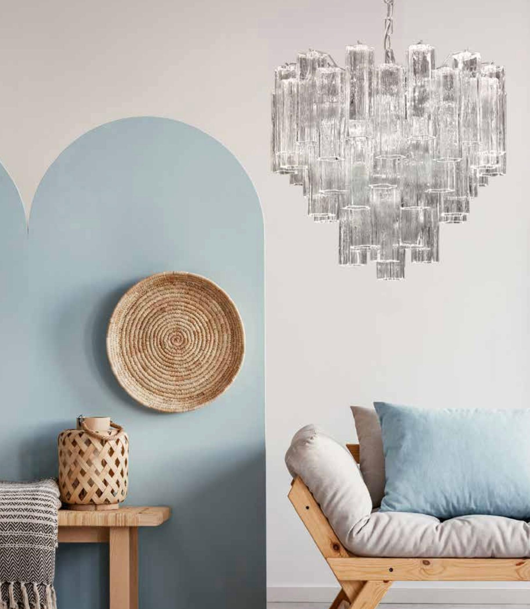 Mid-Century Modern Lustre Tronchi de Murano par Fabio Ltd en vente