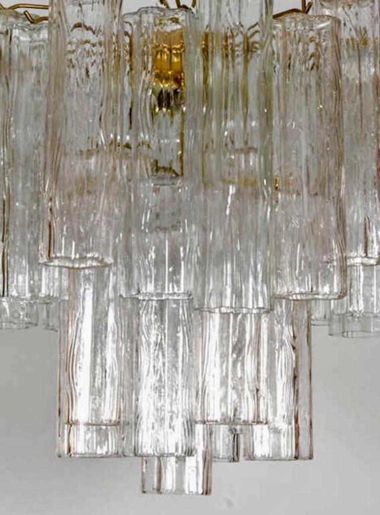 20th Century Murano Tronchi Chandelier For Sale