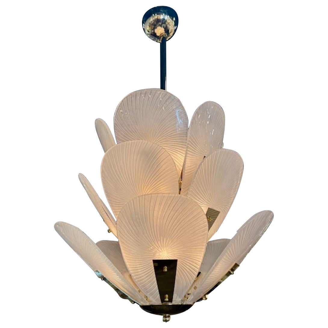 Murano Tulip Chandelier For Sale