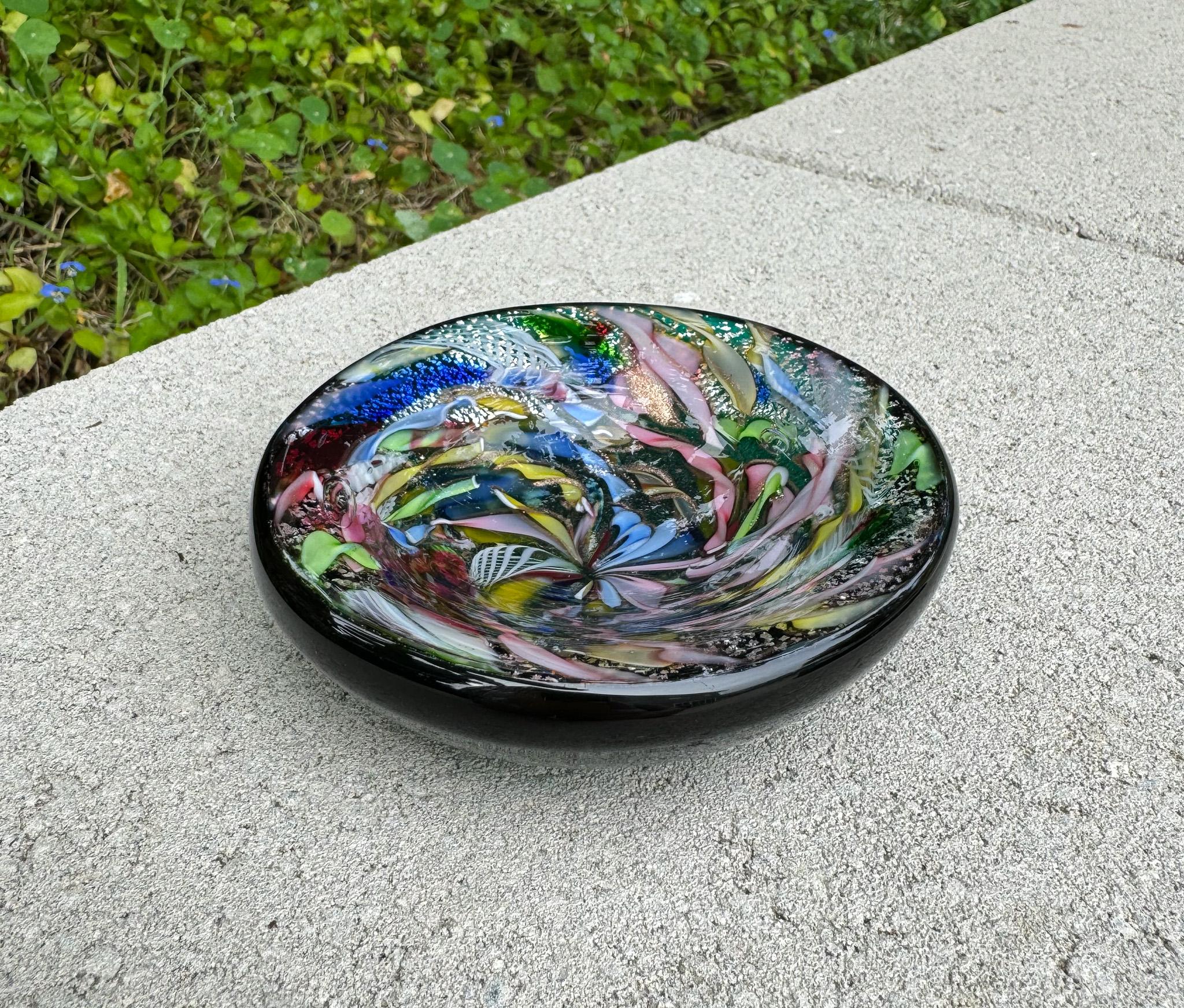 Ciotola in vetro artistico di Murano Tutti-Frutti, Italia, C.C. 1960 in vendita 2