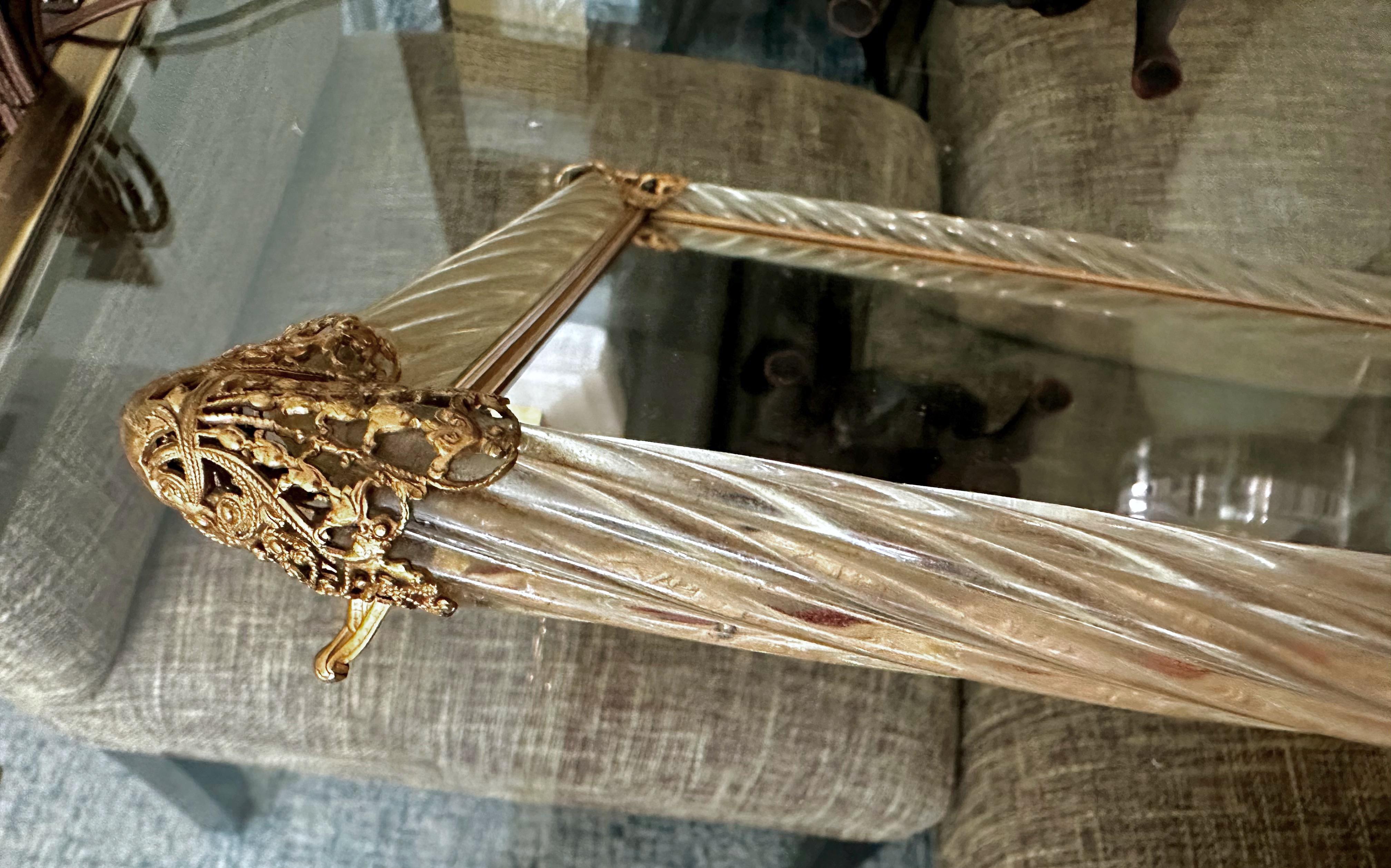 Murano Twisted Rope Glass Vanity Tray 2