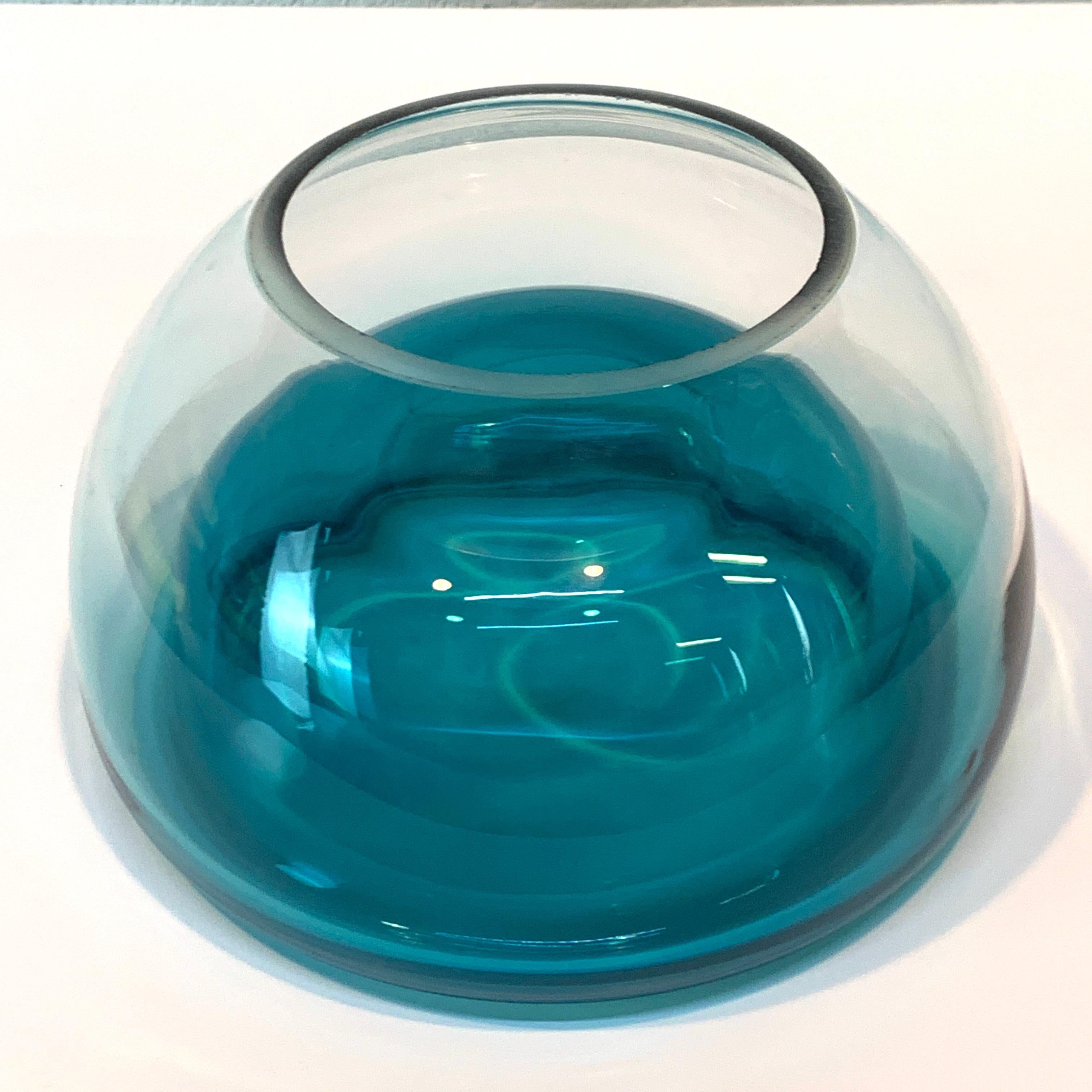 Murano Two Color Bowl, in the Style of Charles Pfister for Knoll, Smaller 2