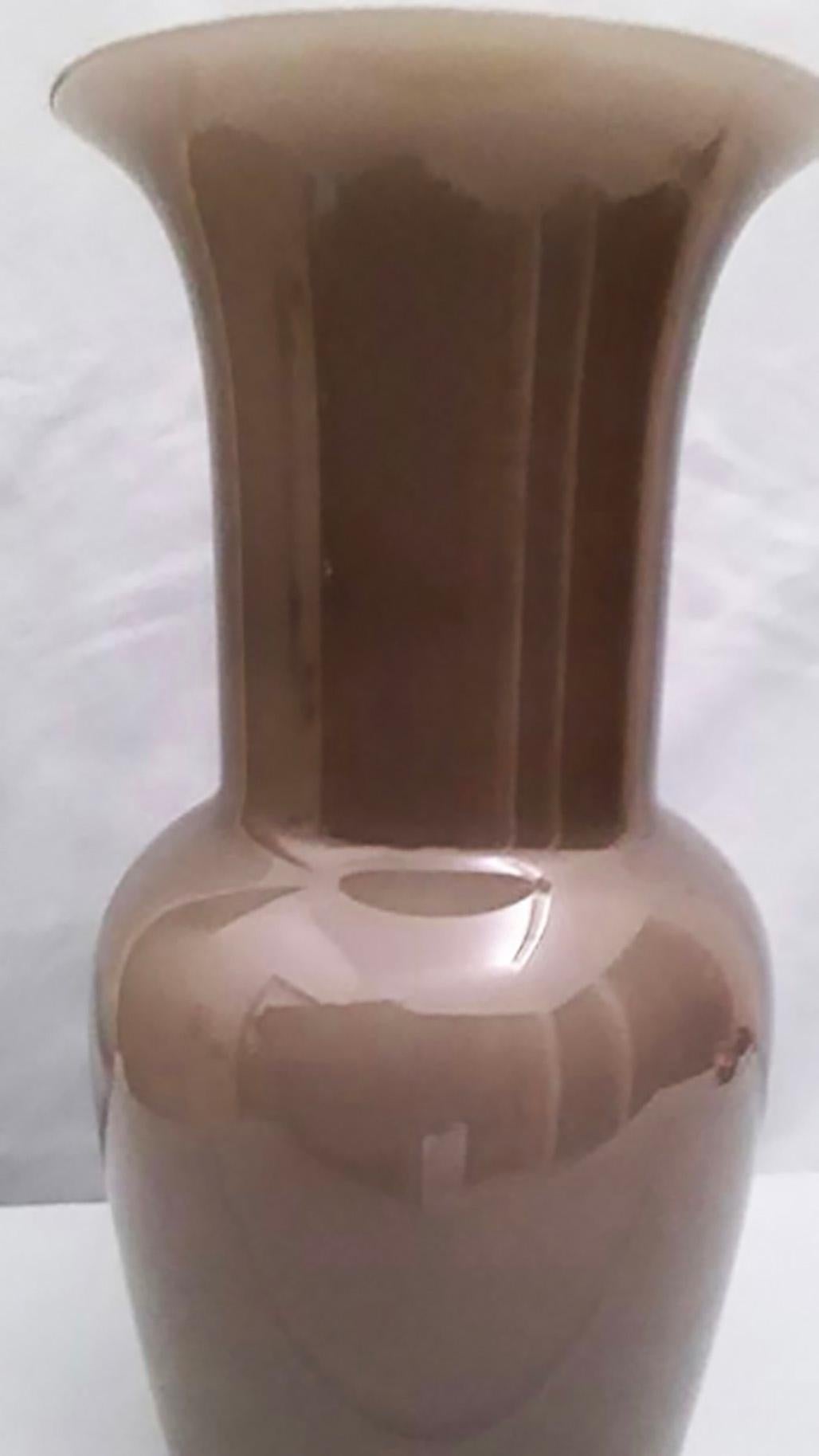 Vase de Murano par E. Rizietto Bon état - En vente à Saint Ouen, FR