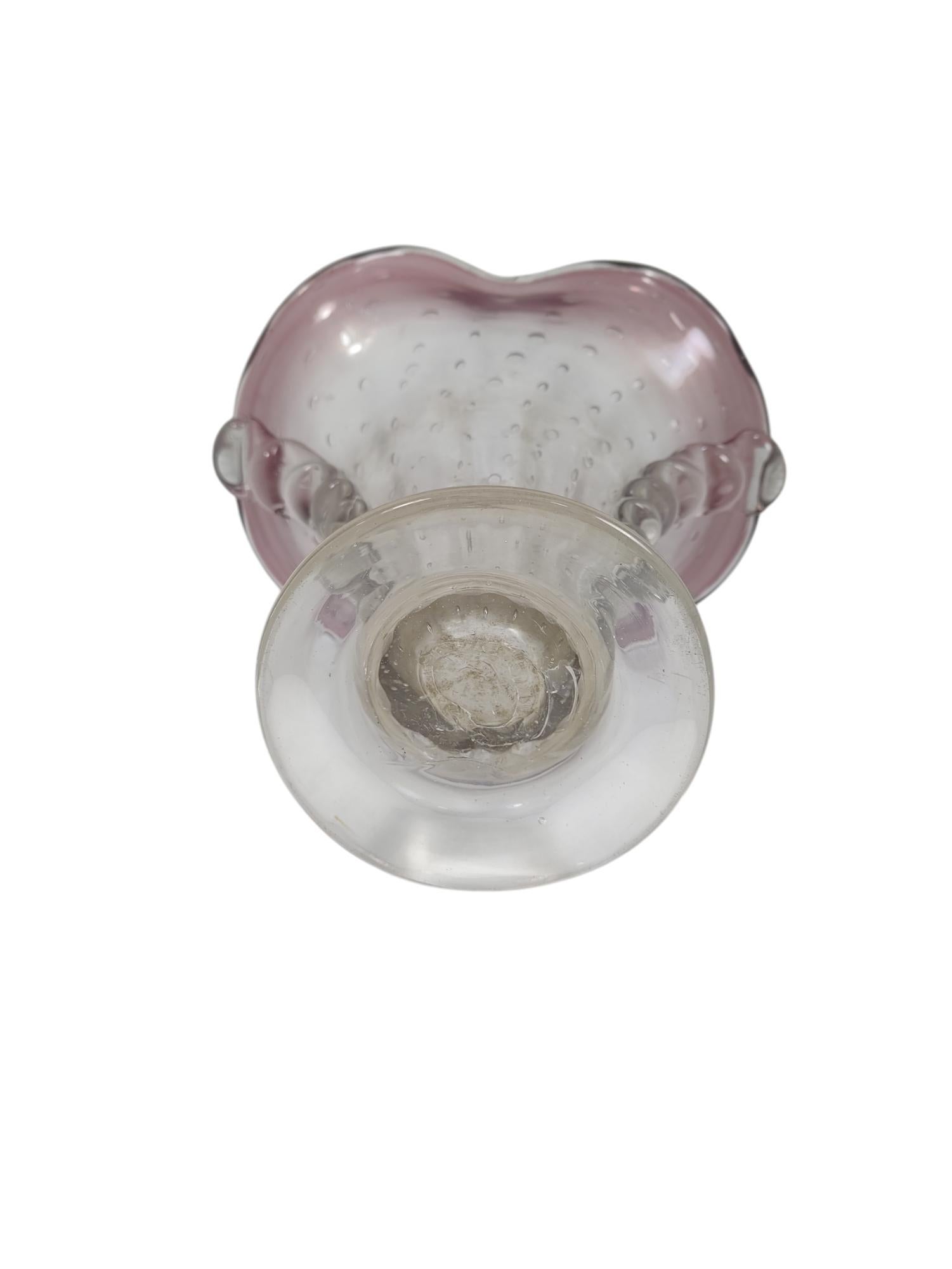 XX secolo Vaso di Murano - Ercole Barovier per Barovier&Toso in vendita