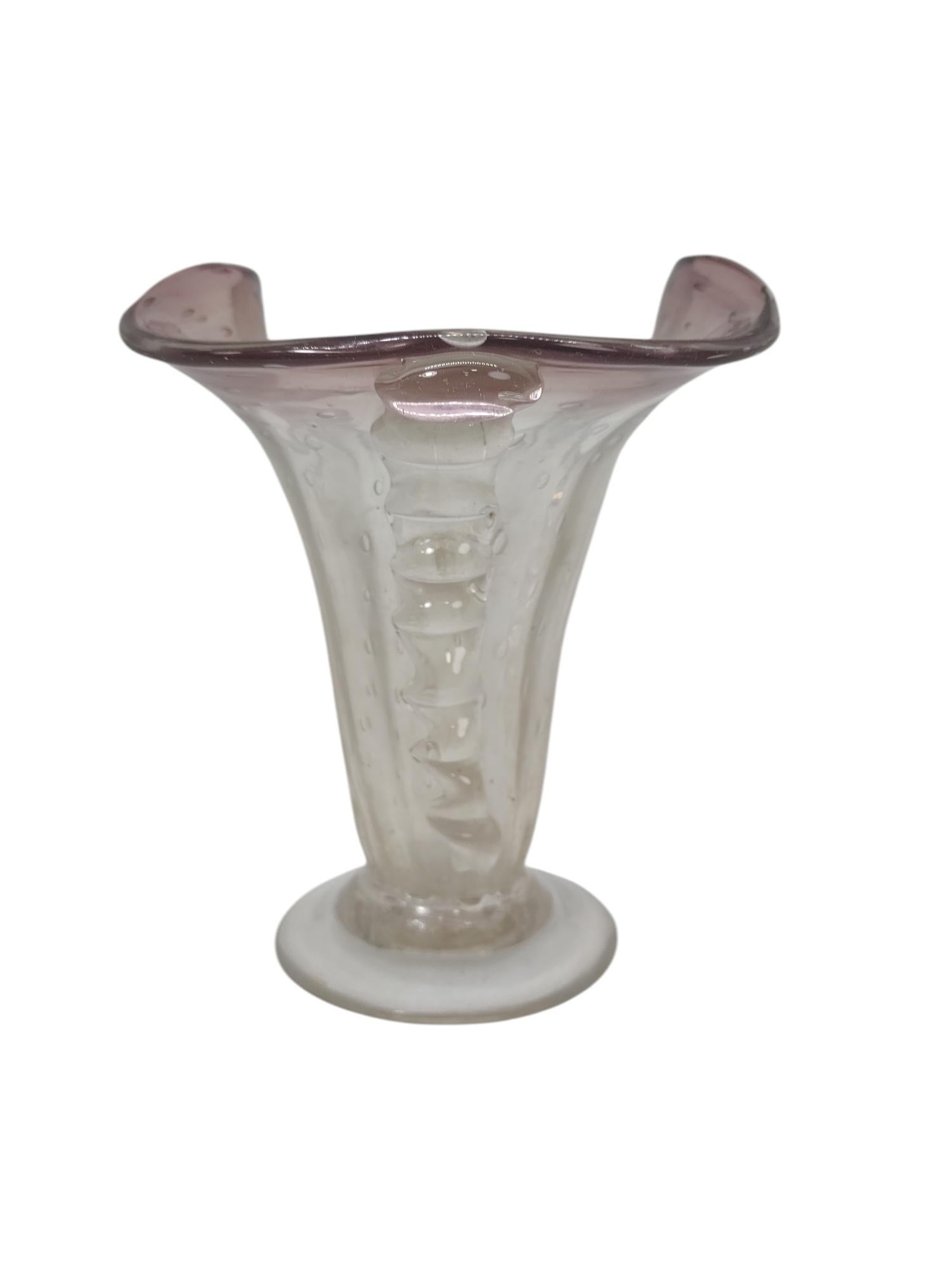 Vaso di Murano - Ercole Barovier per Barovier&Toso in vendita 1