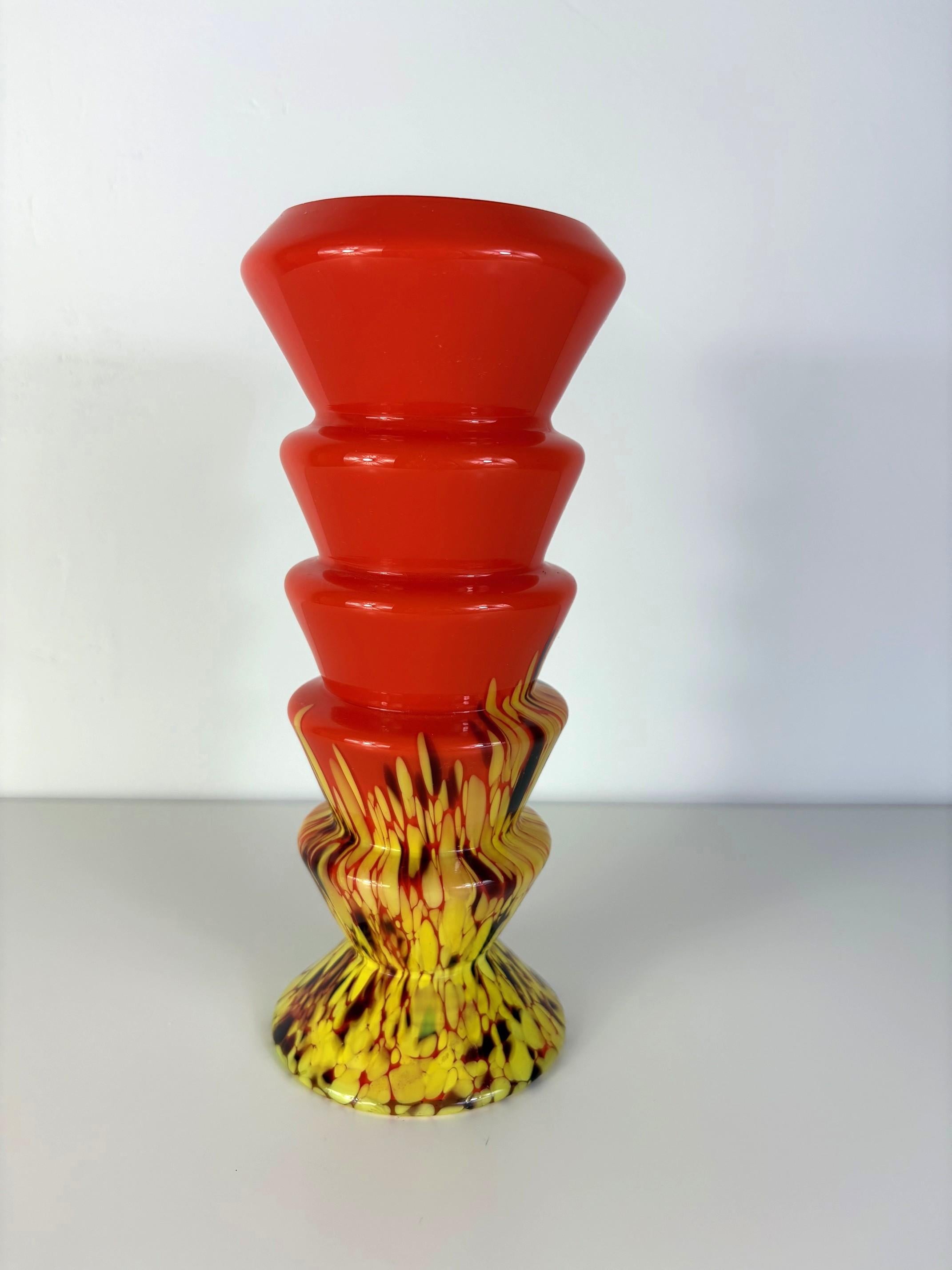 Jarrón de Murano Italiano en venta