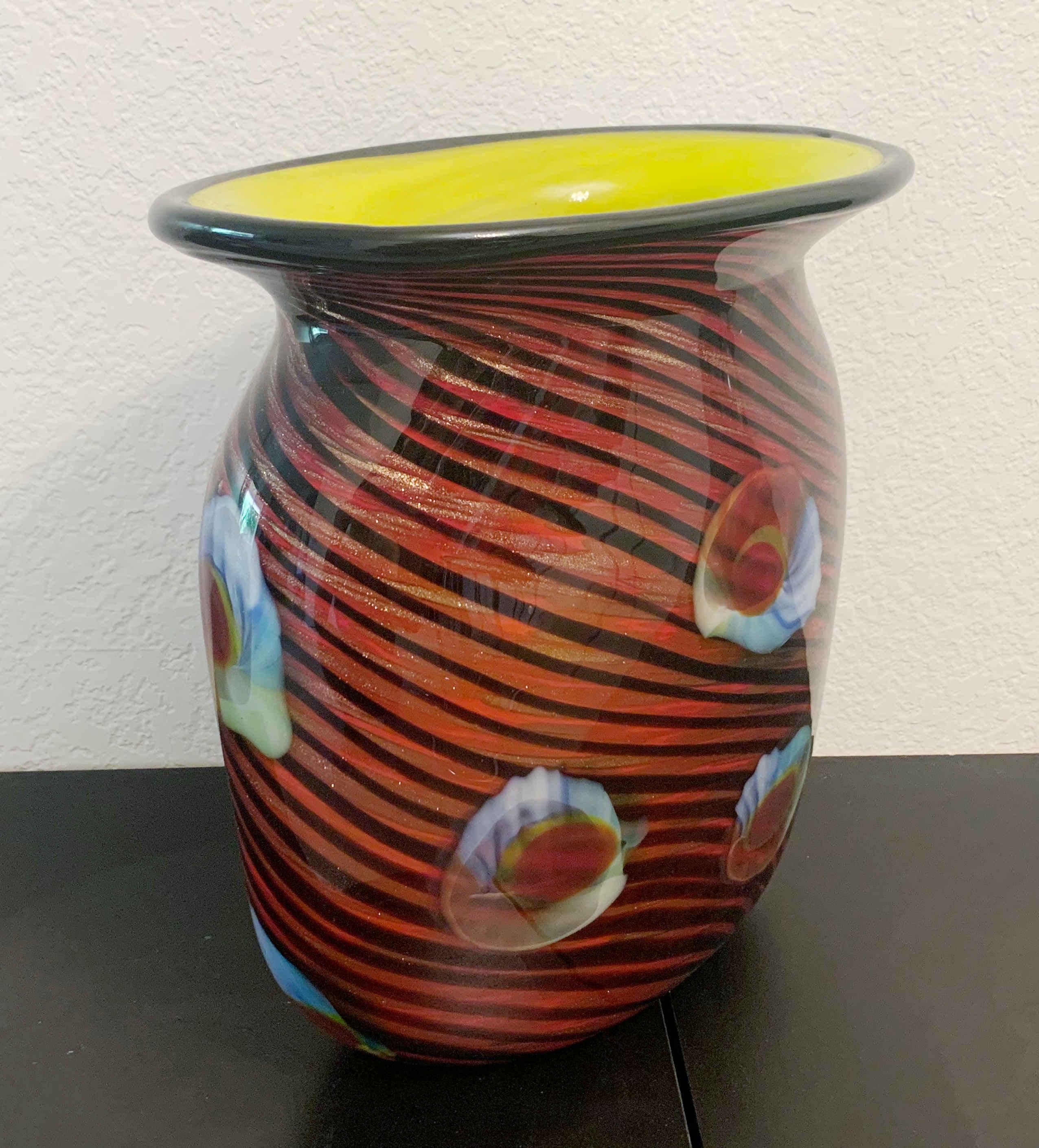 Murano-Vase (Italienisch) im Angebot