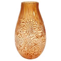 Murano Vase in the Stellato, Filigrana and Battuto Technique, Rose and white. Murano Vase in the Stellato, Filigrana and Battuto Technique, Rose and white.