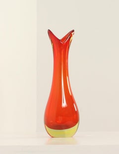 Murano Vase with Wide Neck from 1960's, Italy