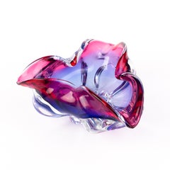 Murano Venetian Glass Designer Bowl