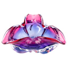 Murano Venetian Glass Designer Bowl