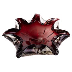 Murano Venetian Glass Designer Bowl 