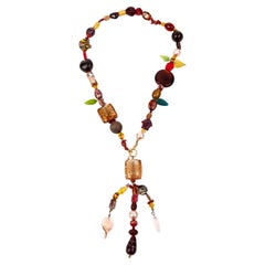Murano Venezianisches Glas Designer Halskette