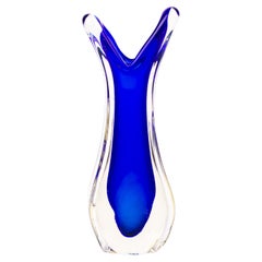 Vintage Murano Venetian Glass Designer Vase