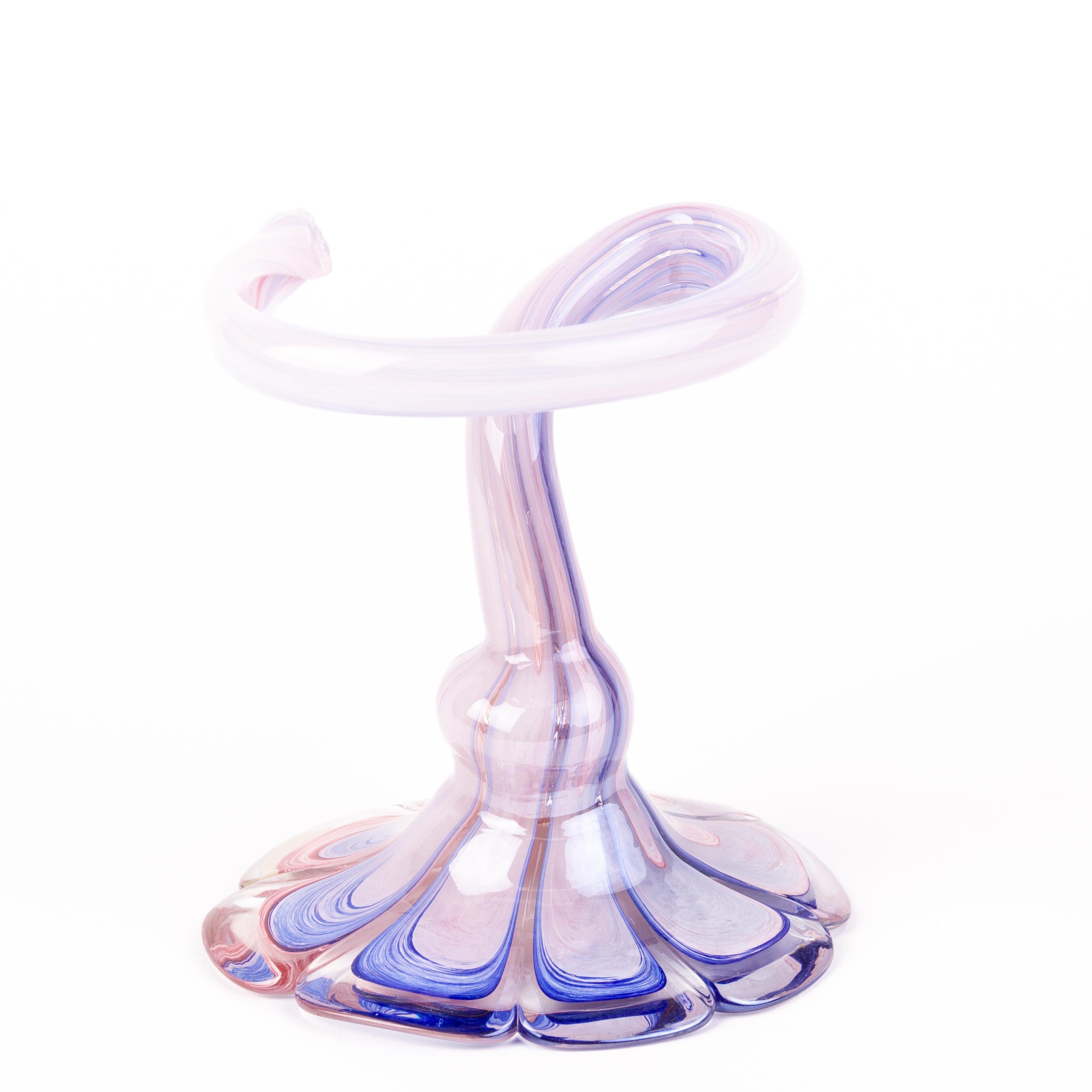 Murano Venetian Glass Jack in the Pulpit Vase In Good Condition For Sale In Nottingham, GB