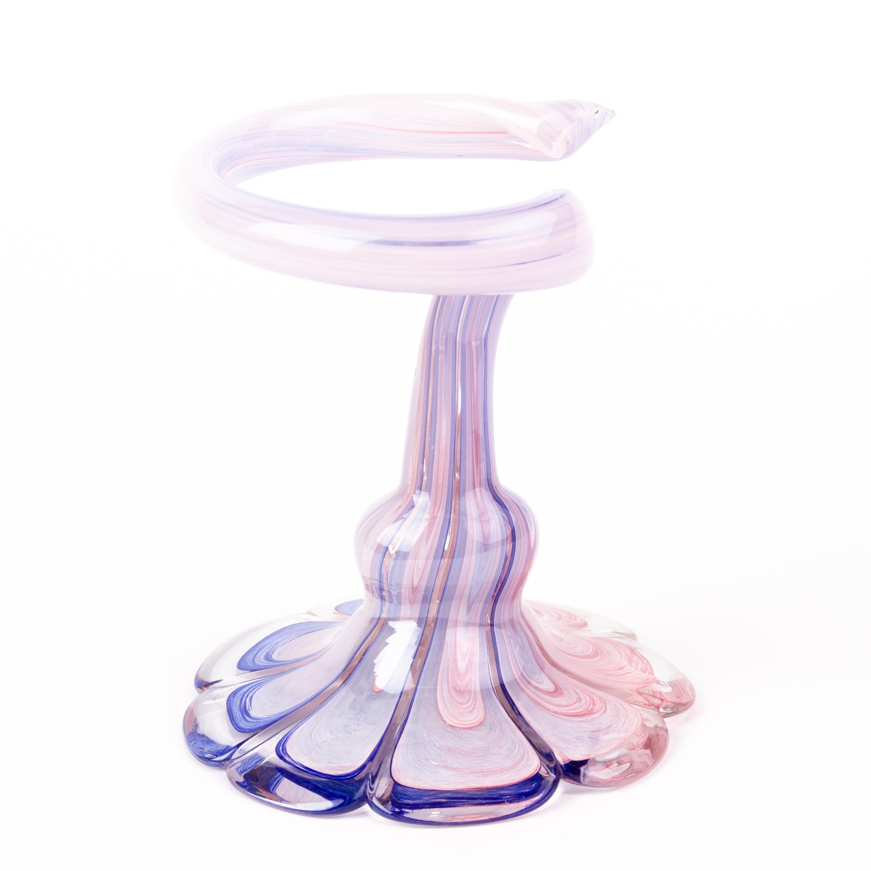 20th Century Murano Venetian Glass Jack in the Pulpit Vase For Sale
