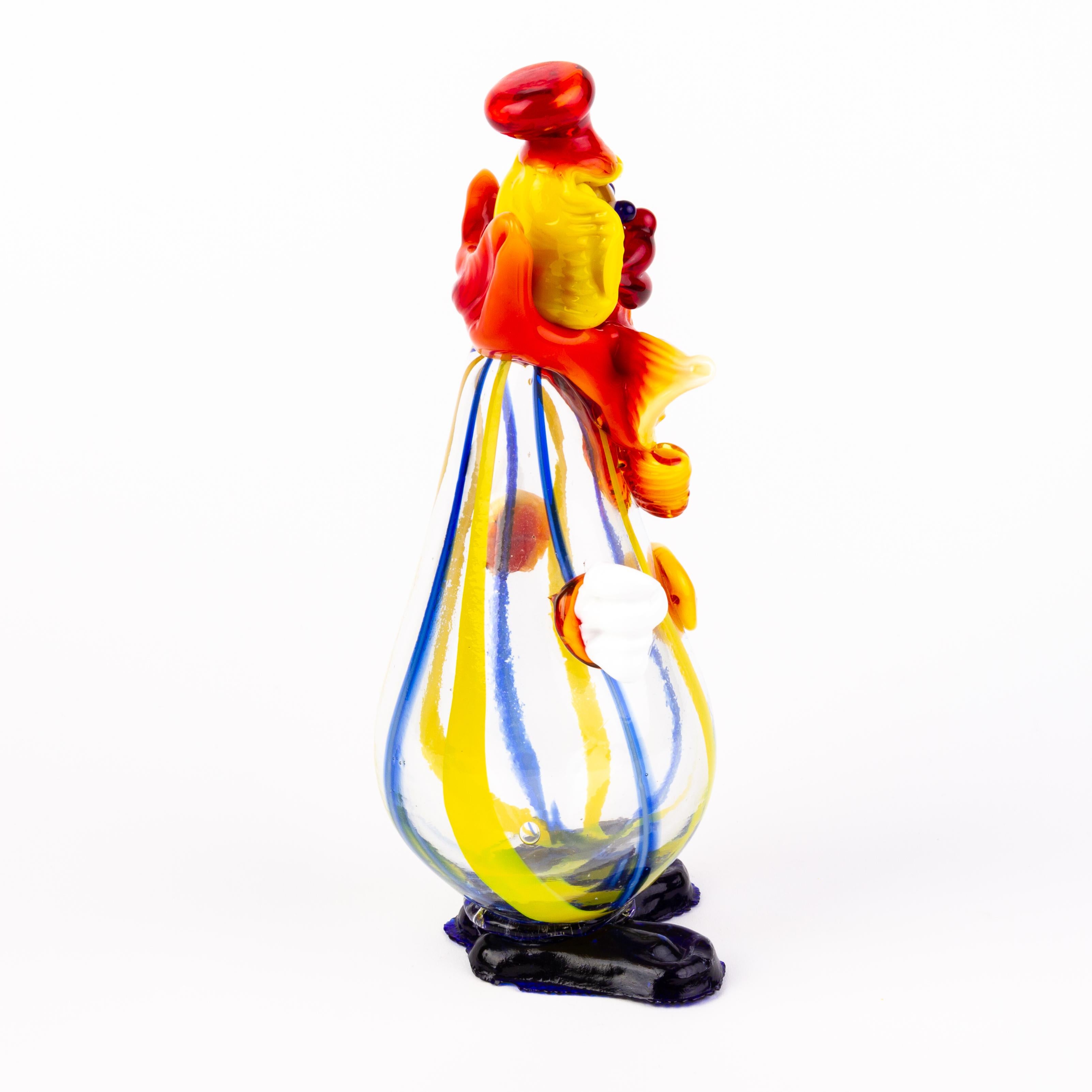 Murano Venetian Glass Sculpture Designer Clown
Good condition
Free international shipping.