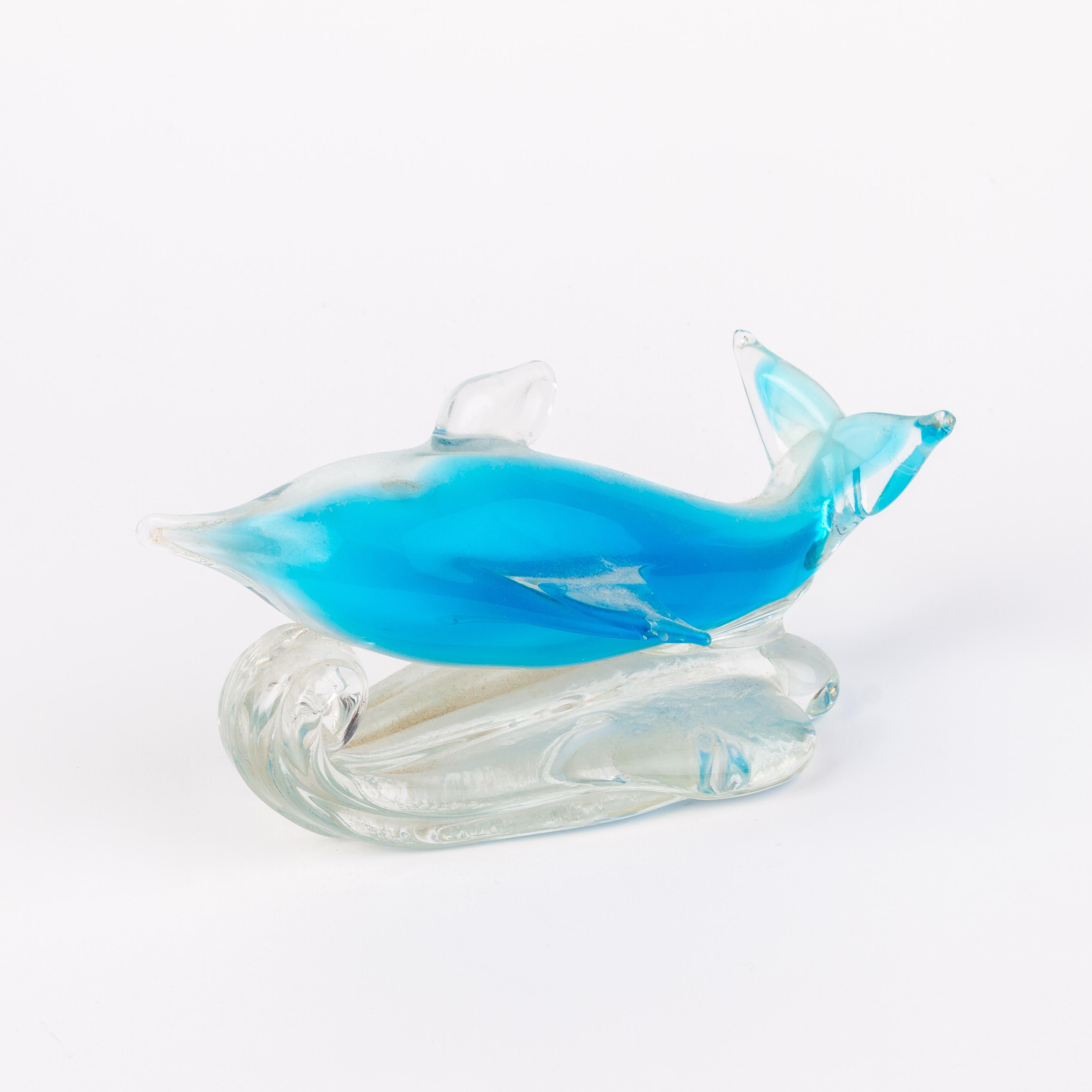 Murano Venetian Glass Sculpture Dolphin
Good condition
Free international shipping.