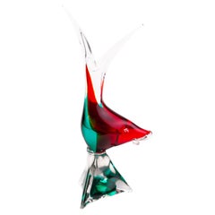 Murano Venetian Glass Sculpture Fish