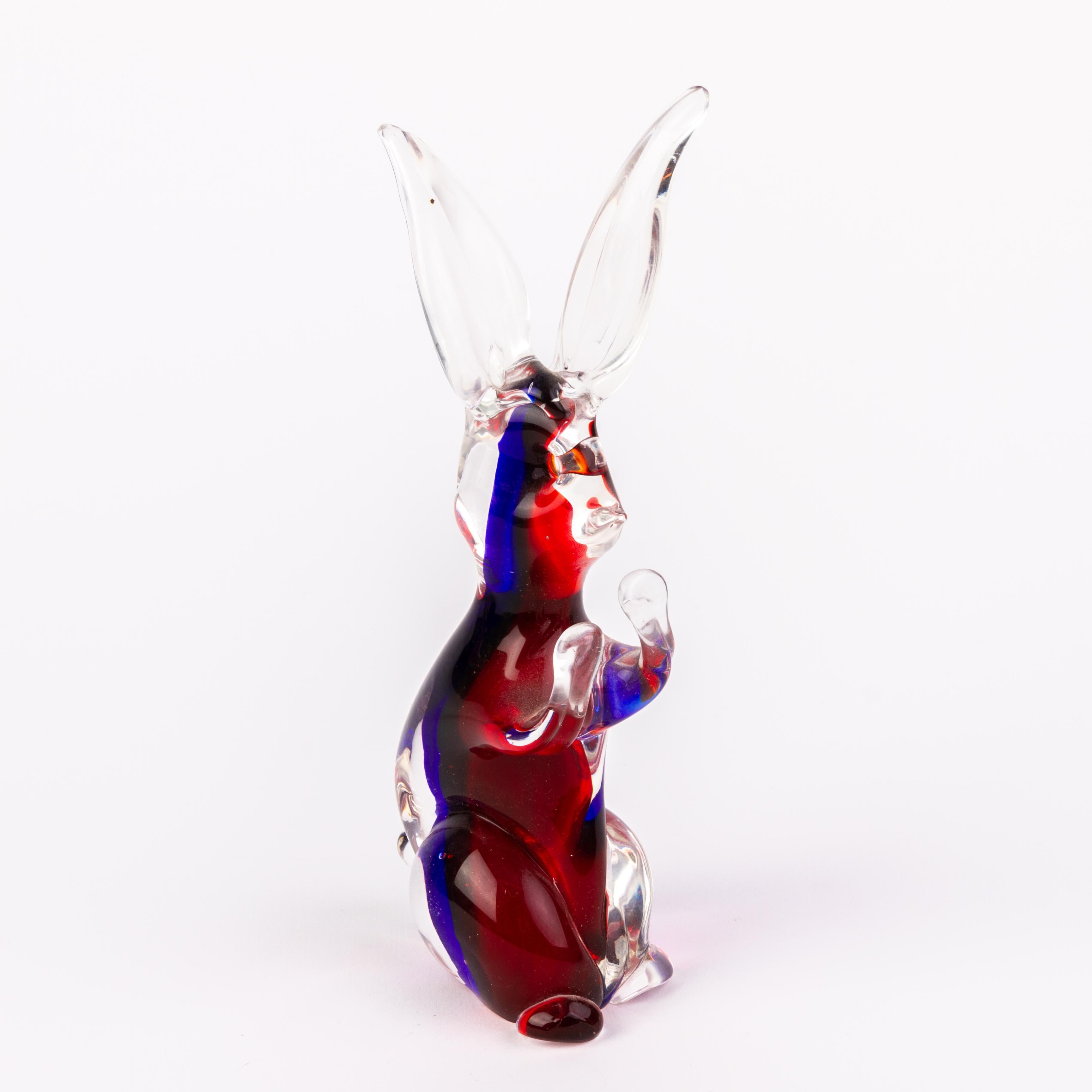 Murano Venetian Glass Sculpture Rabbit
Good condition
Free international shipping.