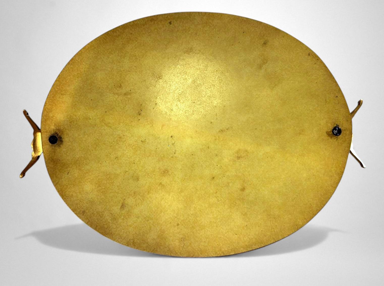 Murano Venier Glashütte Hand-graviert gespiegelt Eitelkeit Tablett im Angebot 9