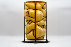 Lampadaire ou lampe de table Totem en verre de Murano Venini, Toso & Massari, Italie 2001