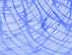 Murano, Venini Italia, 1985 Vase "Zanfirico Reticello"