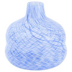 Murano, Venini Italia, 1985 Vaso "Zanfirico Reticello"
