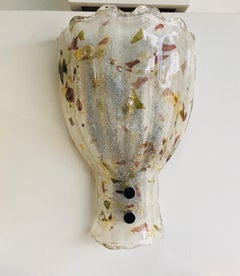 Murano Vintage 1960s Italian Wall Sconce