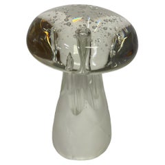 20th Century Murano Blown Glass Paperweight Mushroom
