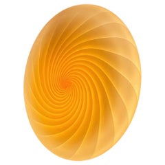 Murano Vintage Candy Flush Mount wall ceiling lamp creme caramel swirl