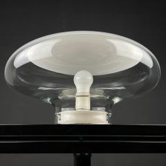 Aplique y plafón de Murano Gill 40 de Roberto Pamio para Leucos, Italia Años 60