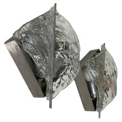 Lampade da parete di Murano di Zero Quattro, anni '70