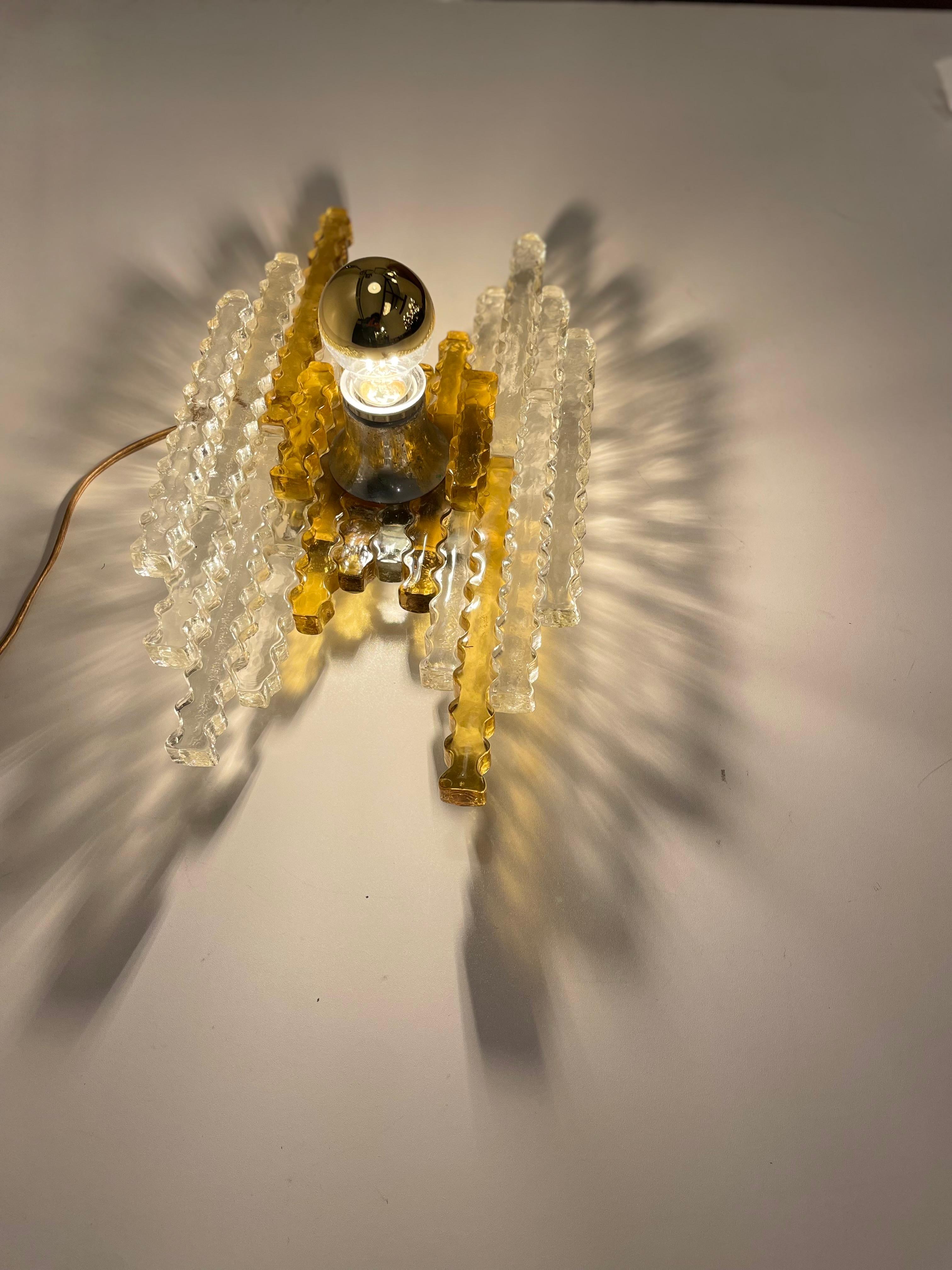 Aplique de Murano by Poliarte, 1970s en Bueno estado para la venta en Brussel, BE